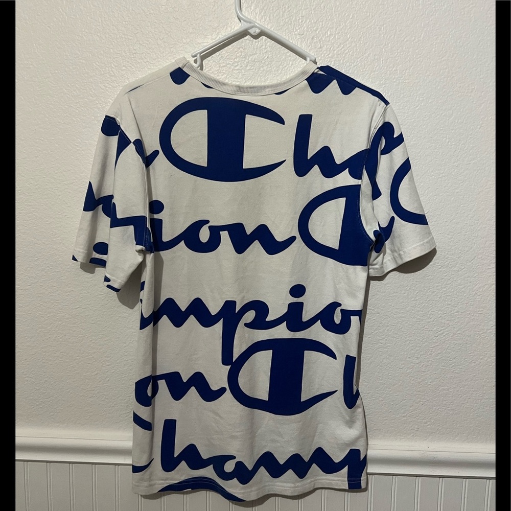 Mens Small Champion All over Tee